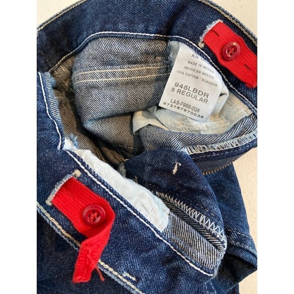 Boys Wrangler Jeans Size 5 regular classic loose Adjustable - Picture 4 of 4